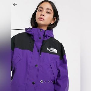 The North Face “Reign On” waterproof Nylon Hooded Jacket - M